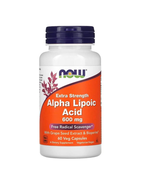 Alpha lipoic acid - альфа липовая кислота 600мг