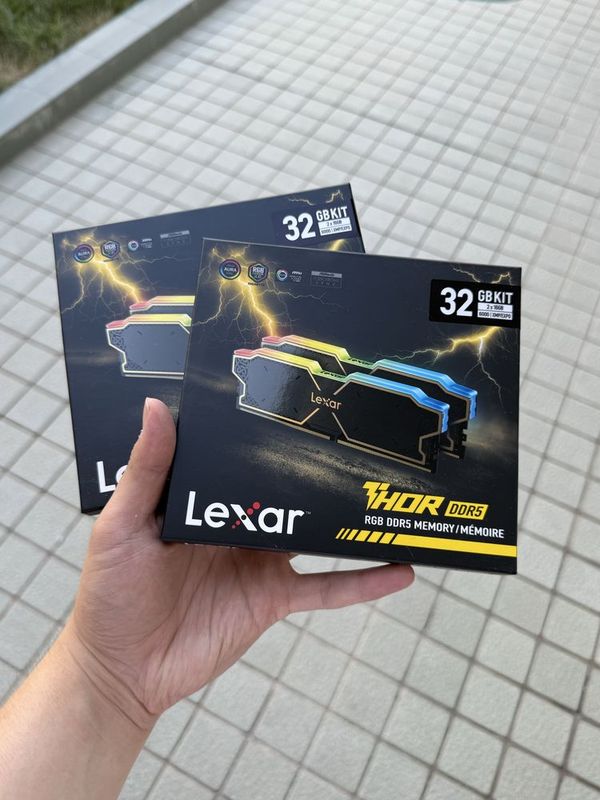 Оперативная память Lexar Thor DDR5 32GB ( 2*16GB) 6000