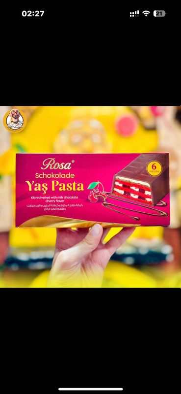 Misr Va Turkiyaning Mashhur cikolate  Yas pasta