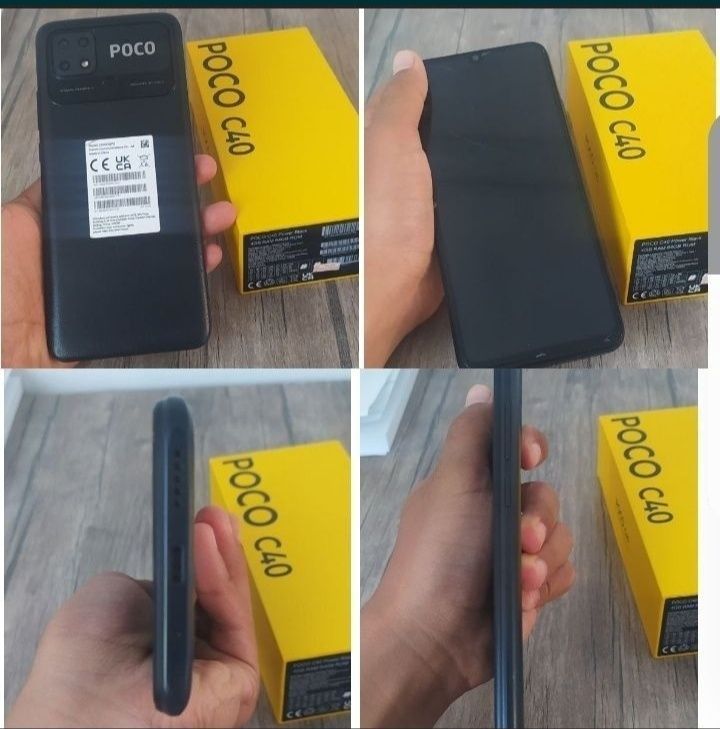Pocco c40 telefon karobka dakumenti bor Pocco c40 telefon karobka dakumenti bor
