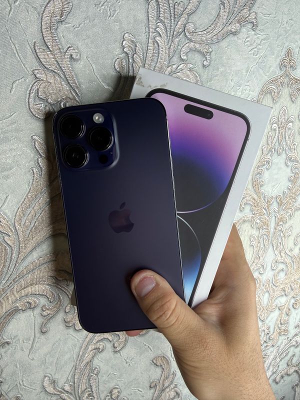iPhone 14 ProMax 256Gb Pruple Akk: 90% Kelwamiz
