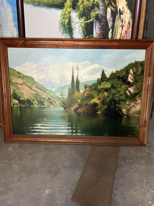 Картина маслом, пейзаж Картина маслом, пейзаж