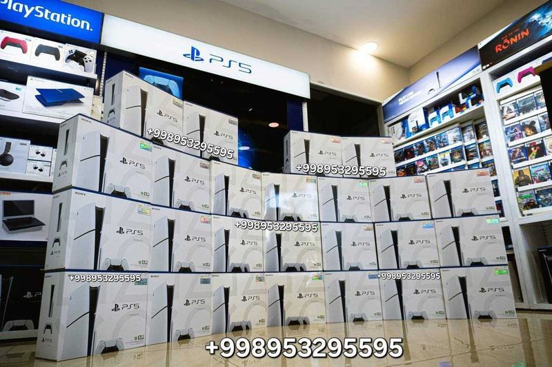 PS5 SLIM Top с играми New Playstation 5 Novi оптом