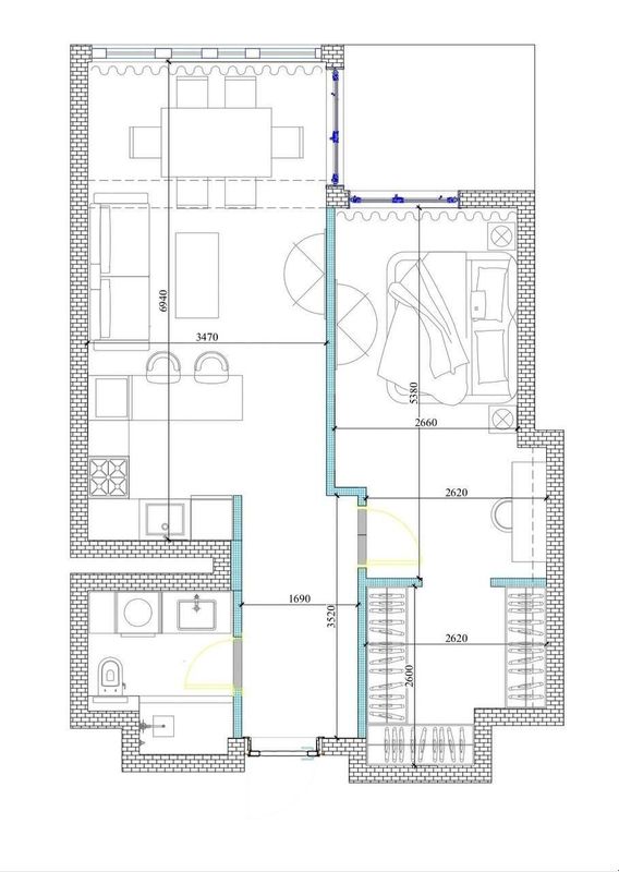 Продаётся 2/19/51 58м2+2м2 балкон в ЖК "Nest One", ор-р: Ташкент Сити