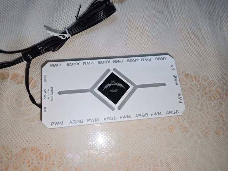 Белые кулеры для пк 7шт argb