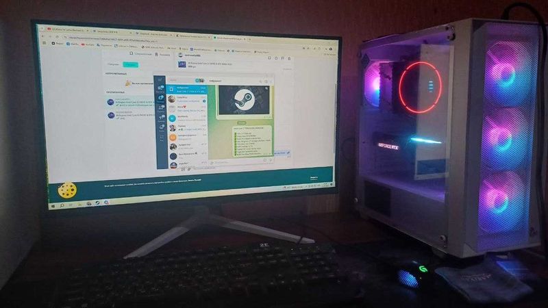 Intel Core i7 7700k & RTX 3060ti 8GB Intel Core i7 7700k & RTX 3060ti 8GB