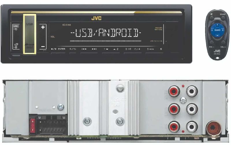 Магнитола JVC KD-X168M