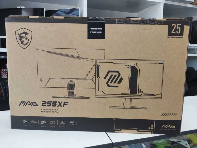 Монитор MSI MAG 255XF 25" FHD 300hz IPS, 0.5ms, HDMI, DP (Black) Монитор MSI MAG 255XF 25" FHD 300hz IPS, 0.5ms, HDMI, DP (Black)