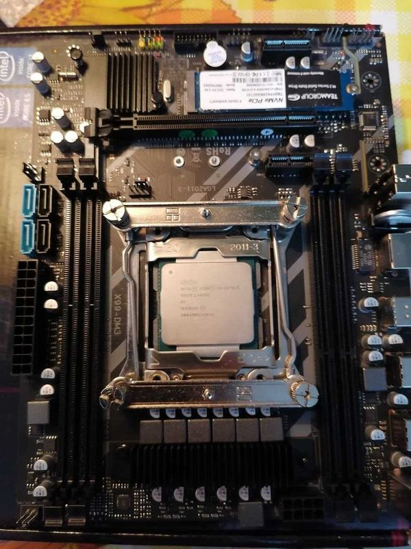 12я/24п Xeon E5 2676V3 + X99 DM3 (DDR3) + радиатор VRM + Память