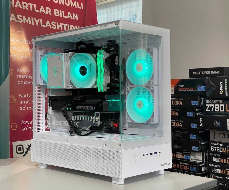 от 1 млн 450тыс сум / рассрочка: Сборка i5-14600KF + RTX 3070Ti