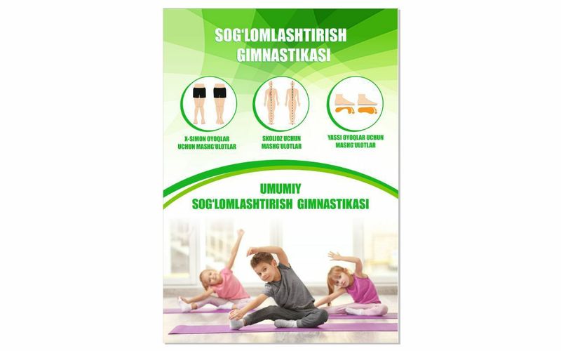 Gimnastika ogil va qizlar uchun Gimnastika ogil va qizlar uchun