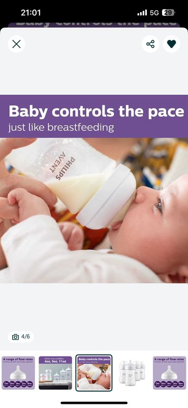 Avent butılka arginal Dubay nıkı 160 ml