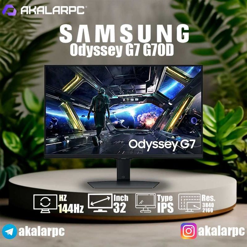 Samsung Odyssey G7 4K 32 144Hz - LS32DG702EUXEN