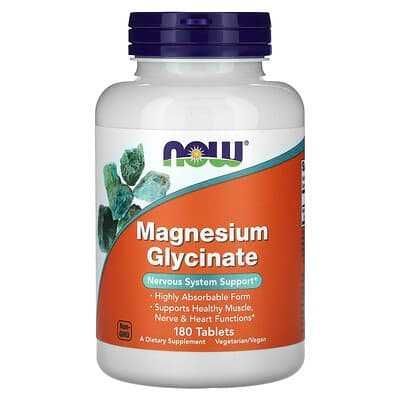 Magnesium Glycinate Now N180