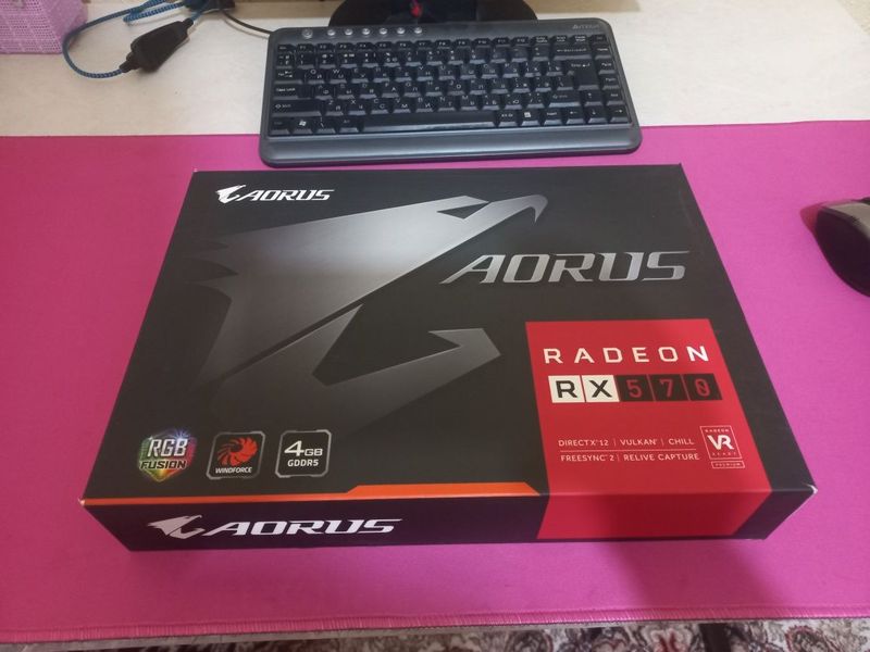 Видеокарта AORUS Radeon RX570 4Gb