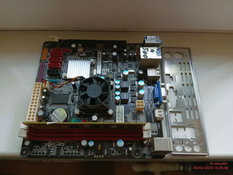 Мат. плата DDR3/2 ядра