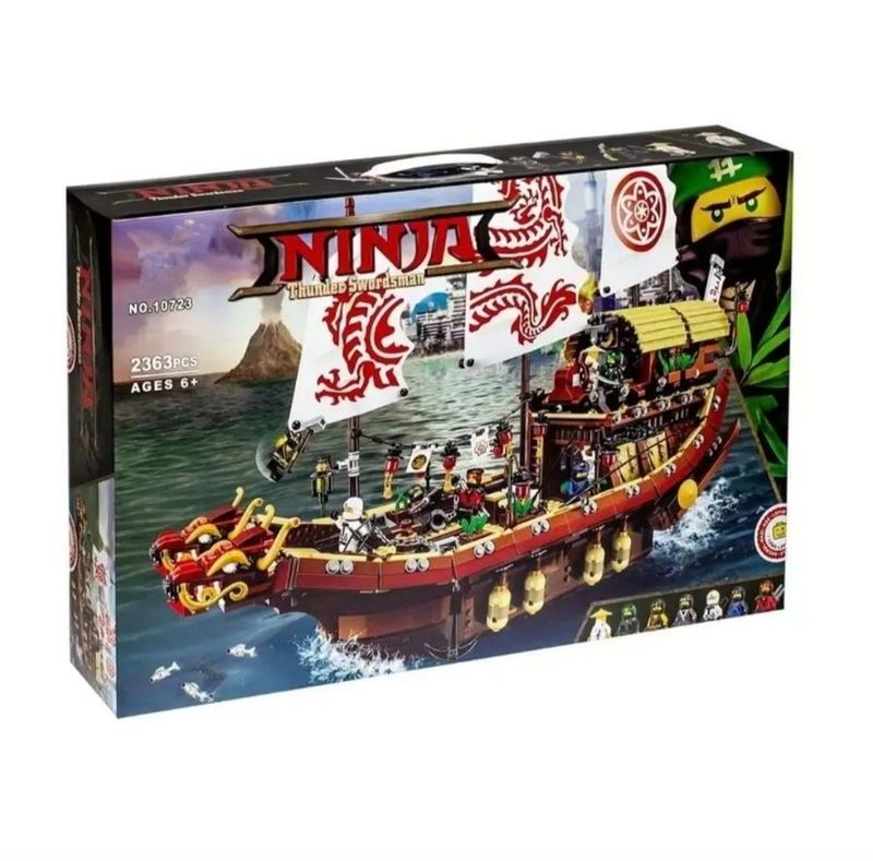 онструктор NinjaGo Летающий Корабль Мастера Ву 10723 онструктор NinjaGo Летающий Корабль Мастера Ву 10723