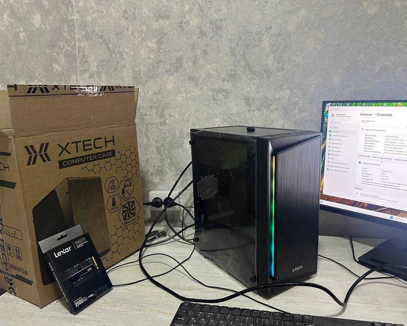 Кейс 10 поколение/ Core i3 10105 + ddr4 16gb + Ssd m2 256gb