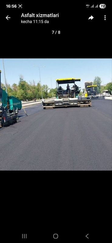Asfalt Асфальт аспальт килиш хизмати