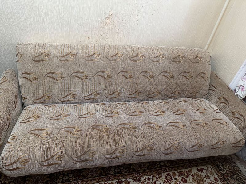 Продам диван раскладушка в рабочем состоянии, пружины не торчат