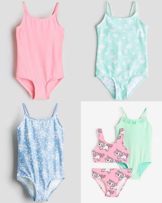 Купальники H&M 2/4;4/6;6/8,8/10 лет Купальники H&M 2/4;4/6;6/8,8/10 лет