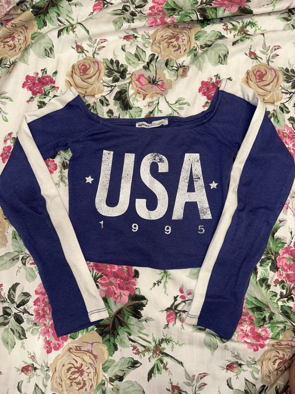 топик Bershka для девочек