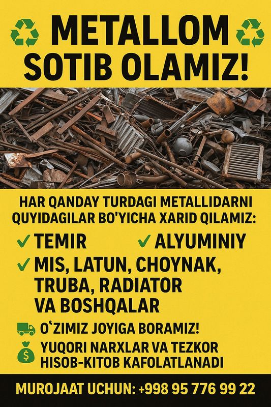 metallom. olamiz metallom. olamiz
