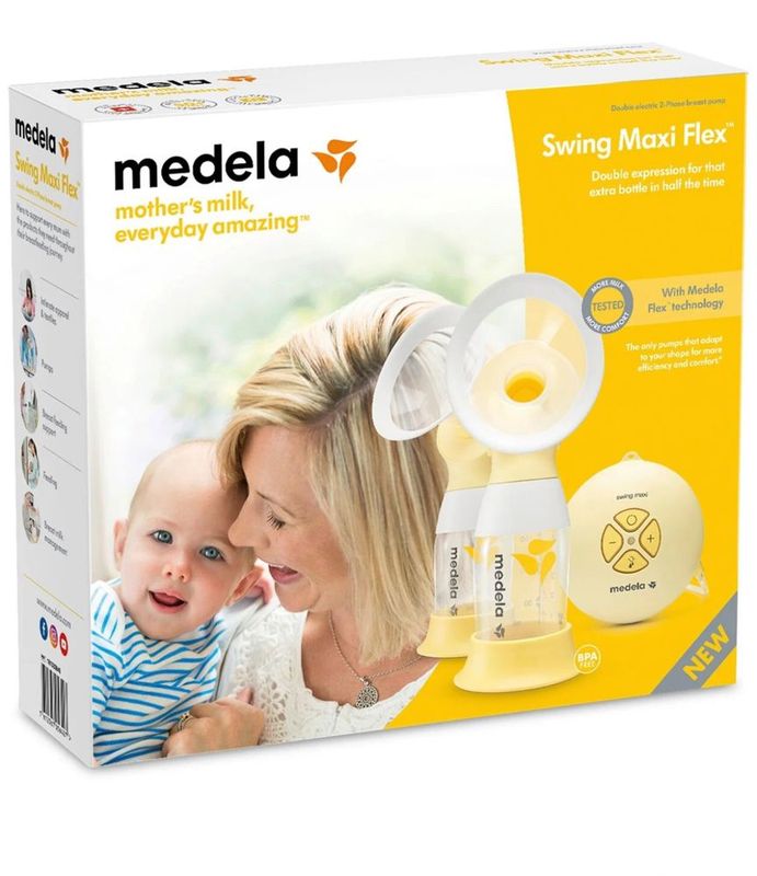 Электронный двухфазный двойной молокоотсос MEDELA Swing Maxi Flex