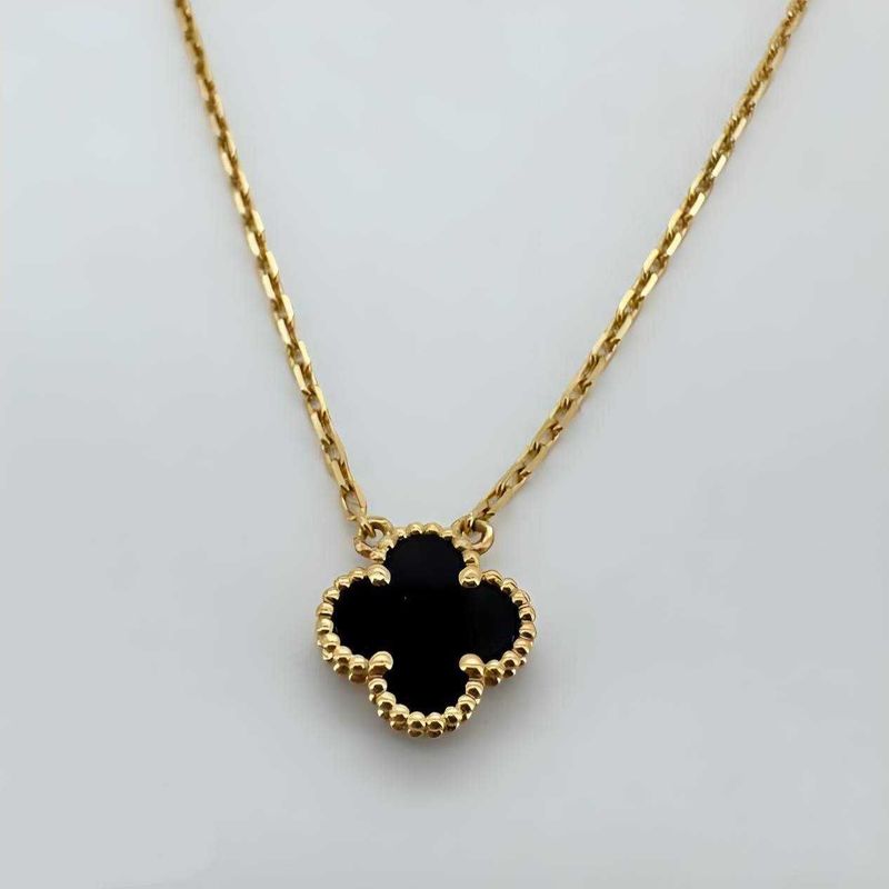 Золотая цепочка в стиле Van Cleef & Arpels 750 пробы Золотая цепочка в стиле Van Cleef & Arpels 750 пробы