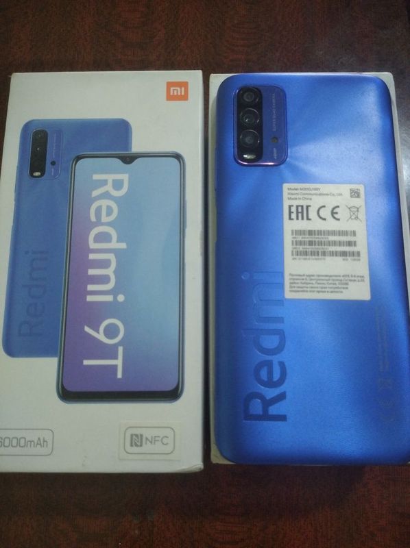 Redmi 9 T 4/128 sotiladi pul zaril