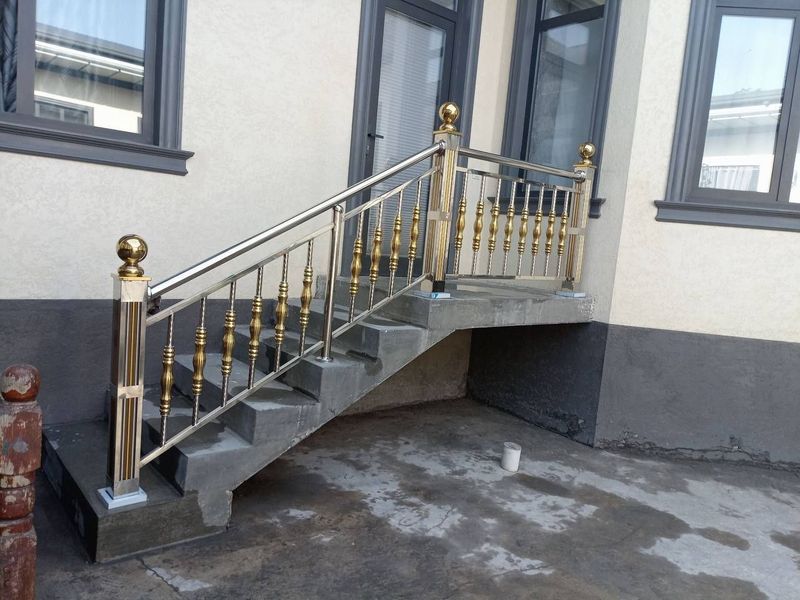 Перила из нержавейка Перила из нержавейка