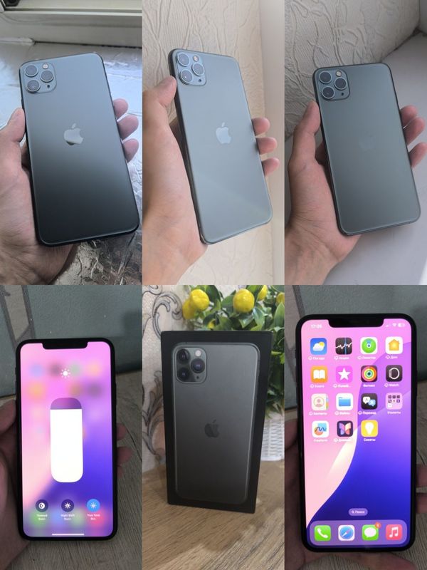 Iphone 11 pro max 512 gb aybi yoq dual sim !