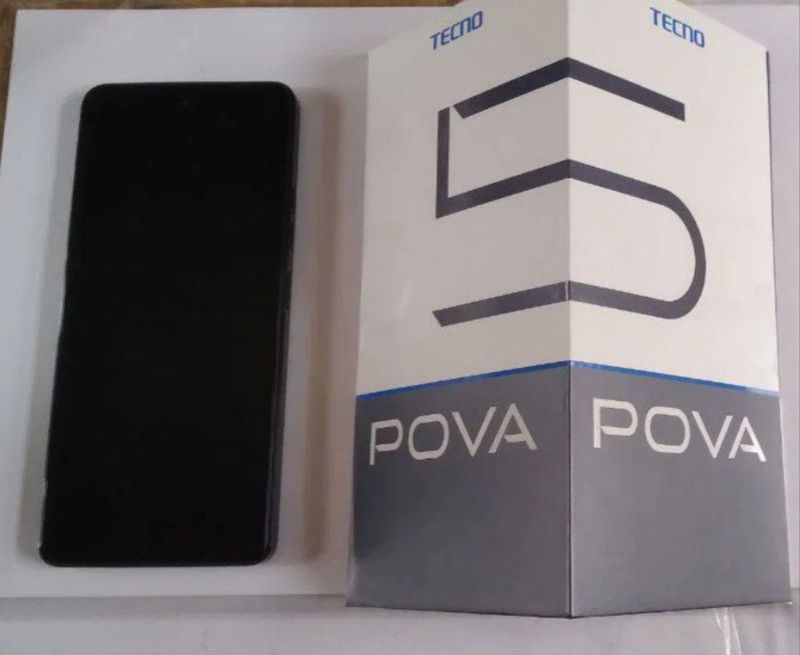 Techno Pova 5 8/256 GB. ideal.Dakument va Zaryadchigi bo.Ishlas