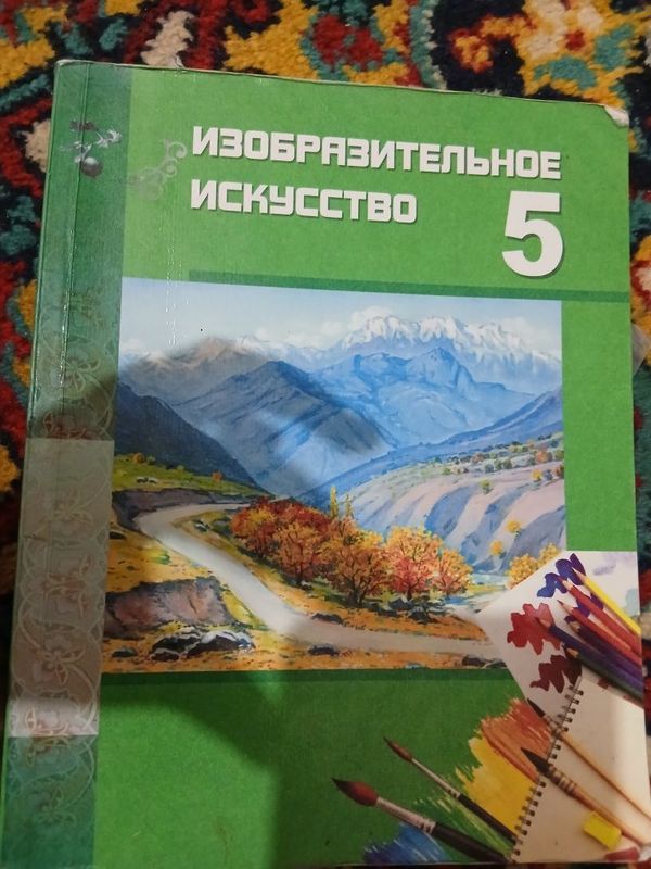 Срочно 5 синф га китоб сотилаби тасвырый санат китоби 30.000