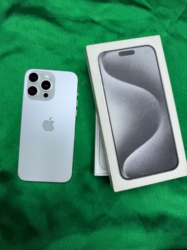 iPhone 15 ProMax 512gb White Akk: 100% Kelwamiz iPhone 15 ProMax 512gb White Akk: 100% Kelwamiz