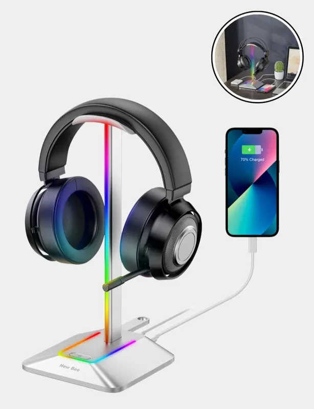 gatjetlar uchun podstavka new bee RGB gatjetlar uchun podstavka new bee RGB