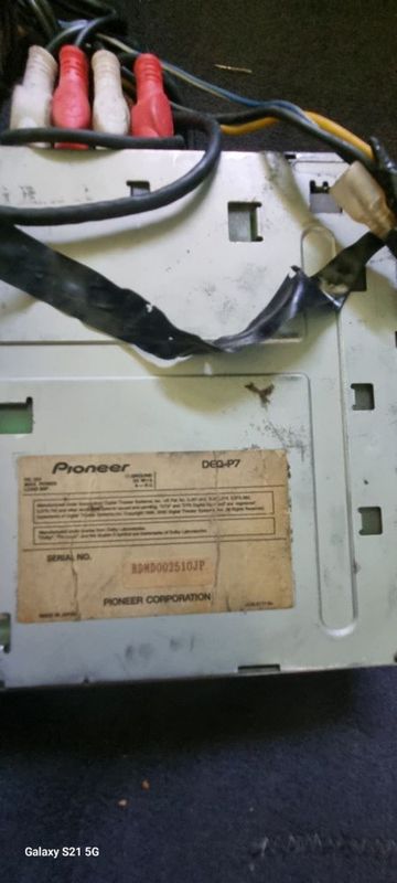 Pioneer carrazero P7
