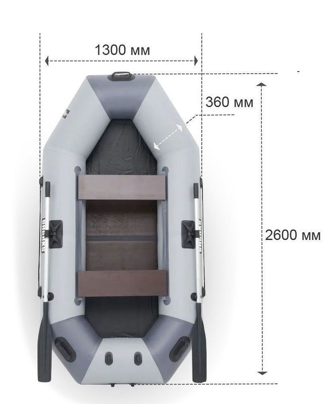 Лодка надувная Sharks 260