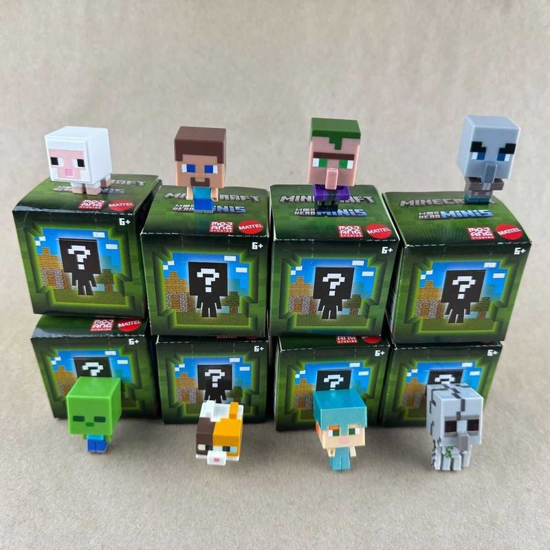 MINECRAFT Mob Head Minis Series 7 Mattel Оригинал