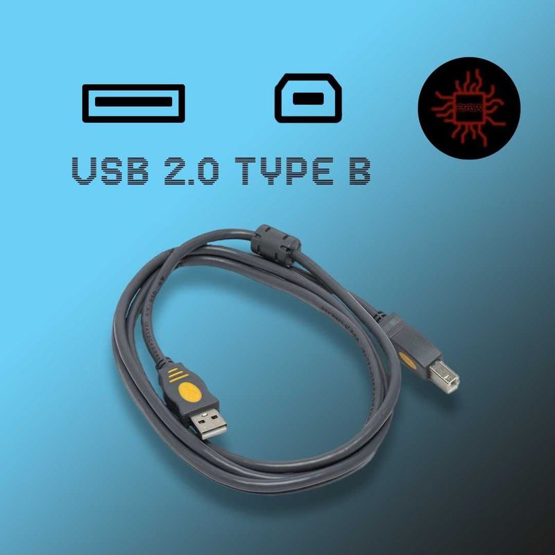 USB Type B (Для принтеров, микрофонов и т.д) 1,5м/3м USB 2.0 / USB3.0