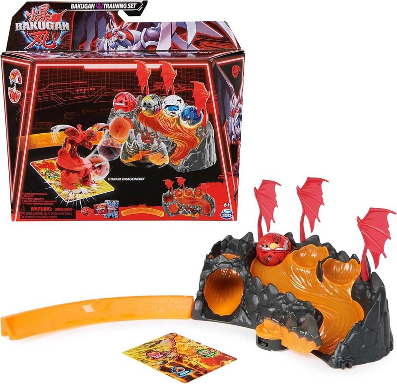 Spin Master Bakugan с титановым Драгоноидом, тематикой Клана Драконов Spin Master Bakugan с титановым Драгоноидом, тематикой Клана Драконов
