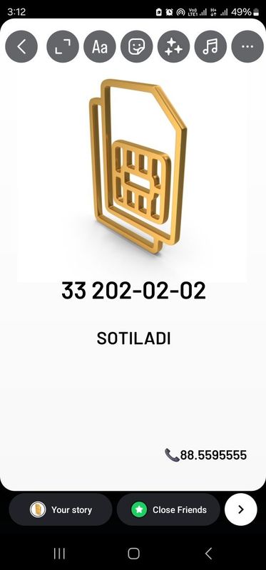 Nomerlar sotiladi 0001