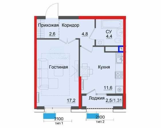 Новостройка NRG Yangi Baxt. Однушка за 42000у.е. (12) Новостройка NRG Yangi Baxt. Однушка за 42000у.е. (12)