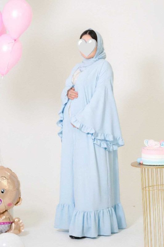 Homiladorlar uchun Abaya toy va fotosessiyalar uchun
