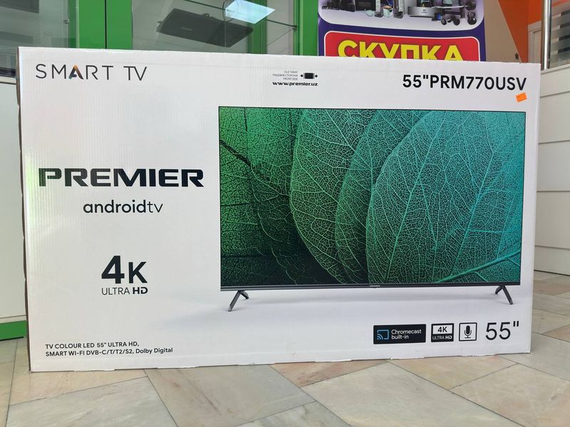Телевизор PREMIER 55PRM700USV — 55" 4K UHD Smart TV