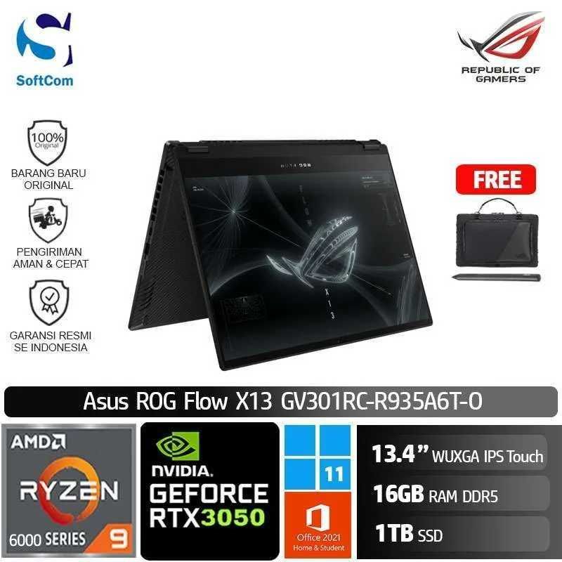 Asus ROG Flow X13 Ryzen 9 6900HS 16GB 1TB SSD 13" Touch Screen RTX3050 Asus ROG Flow X13 Ryzen 9 6900HS 16GB 1TB SSD 13" Touch Screen RTX3050