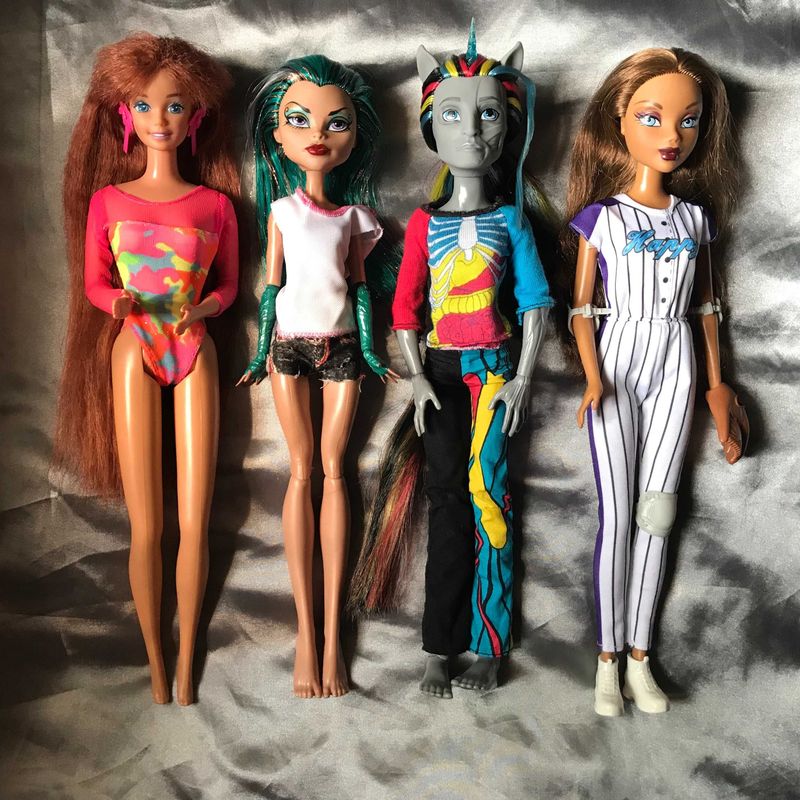 лот кукол Monster high/Barbie/My scene