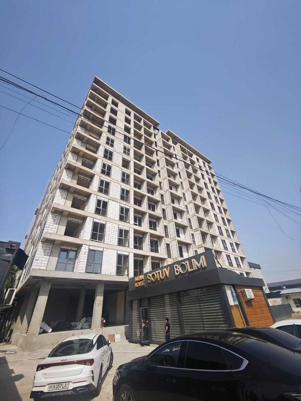 Саракулька Мирабад ЖК "Miran House" 2/12/13 КОРОБКА 54.7м2 Саракулька Мирабад ЖК "Miran House" 2/12/13 КОРОБКА 54.7м2