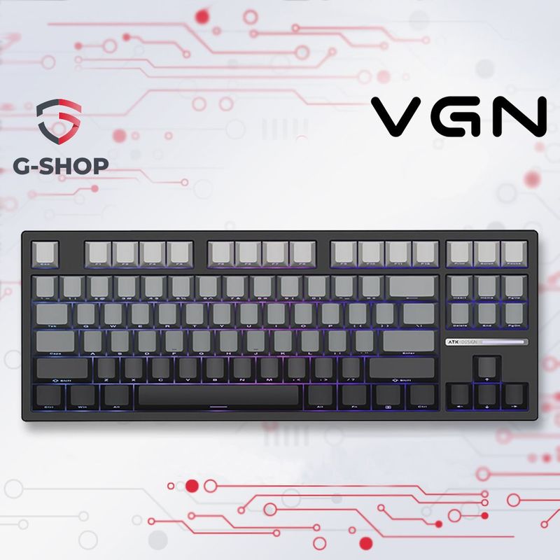 Механическая беспроводная клавиатура с подсветкой VGN ATK Z87 Pro RGB Механическая беспроводная клавиатура с подсветкой VGN ATK Z87 Pro RGB