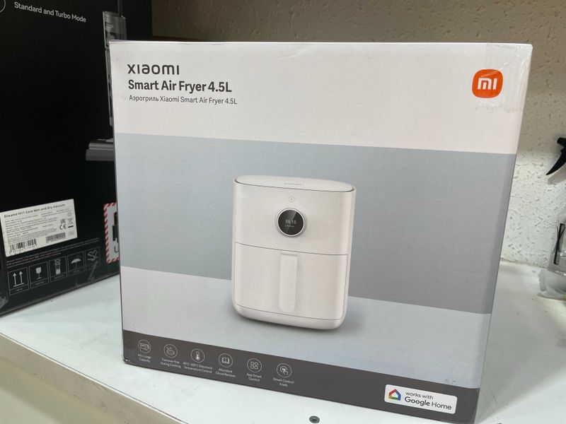 Умная фритюрница-аэрогриль Xiaomi Mijia Smart Air Fryer 4,5L (белый) Умная фритюрница-аэрогриль Xiaomi Mijia Smart Air Fryer 4,5L (белый)